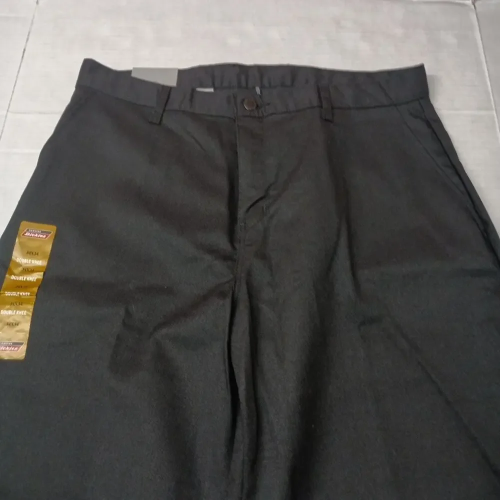 Dickies Loose‎ Fit Double Knee Work Pants Men's 34x34 Black Straight Leg